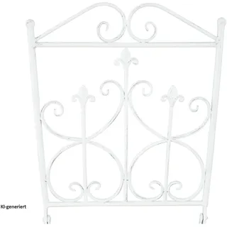 Hti-Living Romantic Garden Klappstuhl 38 x 38 x 0 cm weiß 2 St.