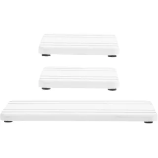 Elegante Seifenschale Aus Stein (20 X 10 Cm) Für Das Waschbecken, Mit Seifenspender (3er-set). – Aquaforge