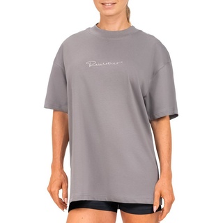 Reichstadt Oversize-Shirt Casual Oversize Shirt 23RSW044 Dark Grey S mit Stitching am Kragen grau