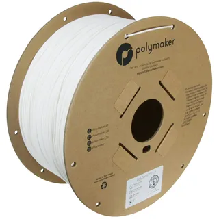 Polymaker PLA 1.75mm Baumwolle White 3kg