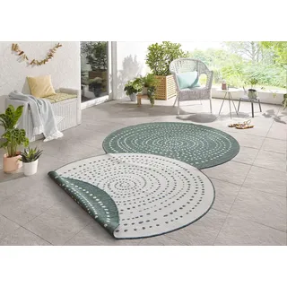 HANSE HOME Teppich Bali rund, 19200367-10 grün 5 mm,
