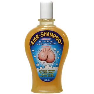 Udo Schmidt Eier Shampoo für echte Männer Geburtstag Scherzartikel 350 ml witziges Party Geschenk Spaß