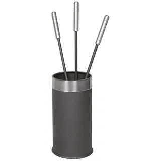 Raik Kamingarnitur Raik Kaminbesteck, 3-teilig, Edelstahl, anthrazit, 30cm
