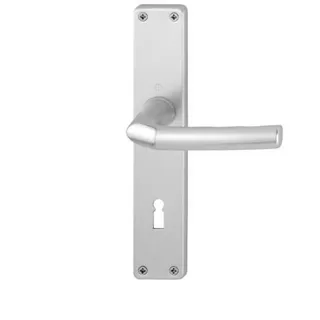 HOPPE Langschildgarnitur F1 Grau 1117/202SP