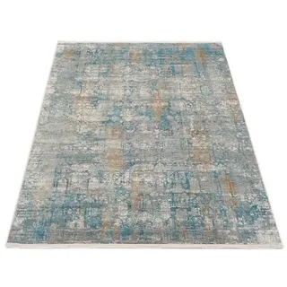 Musterring Vintage Teppich Sinfonia 120 x 180 cm Mischgewebe Grau, Blau Grau /