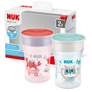 NUK Trinklernbecher 230 ml Rot 2 St.