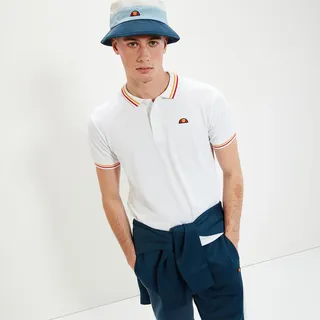 ellesse Herren Rooks T-Shirt, Weiß, M EU