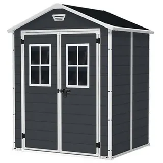 KETER Manor 6x5 DD 1,85 x 1,52 m anthrazit/weiß