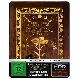 warner bros. (plaion pictures) Practical Magic: Zauberhafte Schwestern - Steelbook (4K-UHD+Blu-ray)