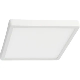 EGLO Außenleuchte Kunststoff Metall 28,5 cm x 3 cm inkl. LED-Lampe weiß