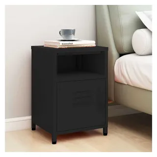 vidaXL Nachtschrank 35 x 35 x 51 cm Schwarz