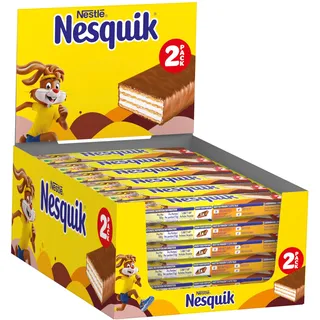 Nestlé Nesquik Schokoriegel Wafer Milk, 780g, je 26g, 30 Riegel