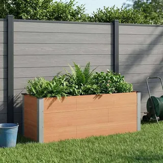 vidaXL Hochbeet 150 x 50 x 54 cm Braun