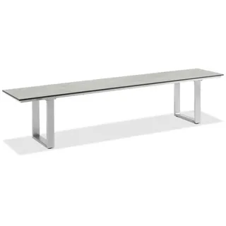 Niehoff Gartenbank 180 x 46 x 40 cm Grau