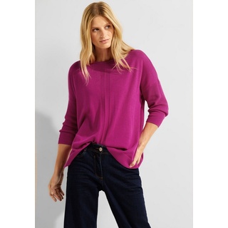 Cecil 3/4 Arm-Pullover im Oversize-Style rosa XL (44)