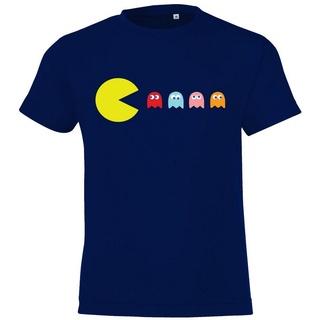 Youth Designz T-Shirt Vintage Gaming Kinder Shirt für Jungen und Mädchen mit trendigem Frontprint blau 142-152 (12 Jahre)