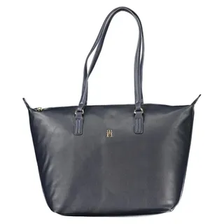 Tommy Hilfiger Poppy Plus Shopper Leather Space Blue