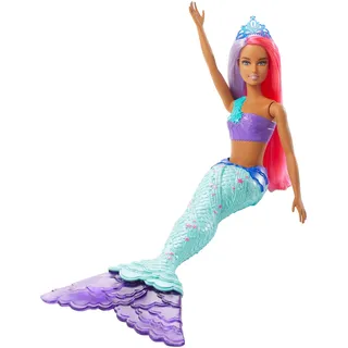 Barbie Dreamtopia Meerjungfrau pinkes und lilafarbiges Haar