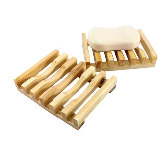 KLEO - Seifenschale aus Naturholz im 2er Set | Handgefertigte Seifenschale aus Holz