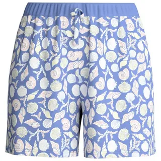 CALIDA Pyjamashorts Favourites Ocean Damen (1-tlg) glatte Baumwolle und komfortabler Bund blau XS (36/38)