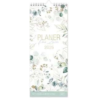 Planer Für Zwei Kompakt 2025 Wand-Kalender [Blattgold]