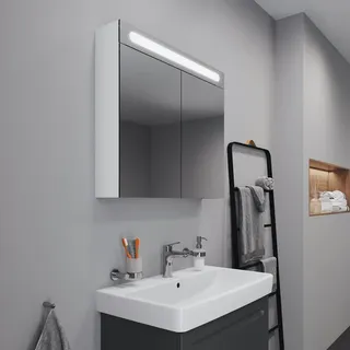 Duravit No.1 80 cm weiß mit LED-Beleuchtung