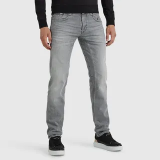Straight-Jeans PME LEGEND "Commander 3.0" Gr. 30, Länge 34, grau (grey denim comfort) Herren Jeans Straight Fit