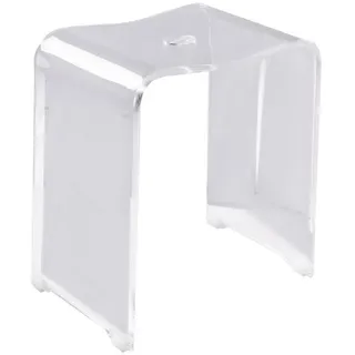 RIDDER Duschhocker Trendy transparent weiß