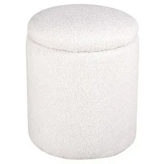 Venture Home Pouf weiß