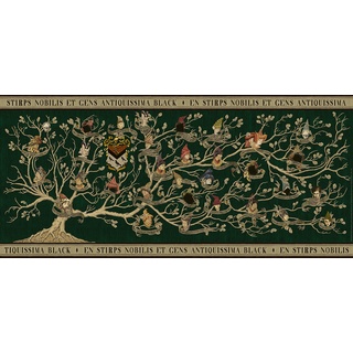 Ravensburger Puzzle 17299 - Familienstammbaum - 2000 Teile Harry Potter Puzzle Panorama für Erwachsene und Kinder ab 14 Jahren, Harry Potter Geschenke