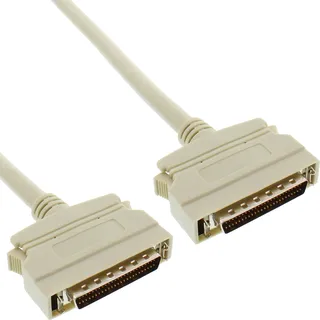 InLine SCSI II Kabel, 50pol Mini Sub-D Stecker / Stecker, 1m