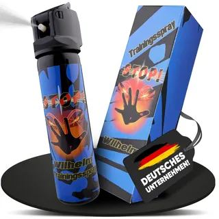 Wilhelm Pfefferspray Tierabwehr Selbstverteidigung CS Gas KO Spray hochdosiert (ca. 2 Mio. Scoville) effektives Verteidigungsspray