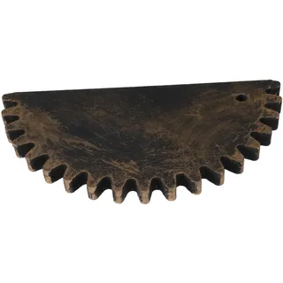 Uonlytech Vintage Wandregal aus Eisenrohren Robustes Wandregal aus Rohren für Cafés und Riegel Inkl 8 Schrauben Industriell und Rustikal