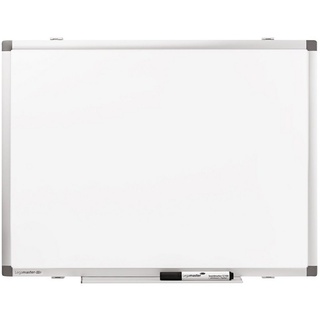 LEGAMASTER Wandtafel 1 magnetisches Whiteboard PREMIUM 45x60cm grau|silberfarben|weiß