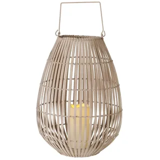 Boltze LED-Windlicht Tuva, 42 cm, Ø 30 cm