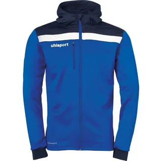 Uhlsport Offense 23 Multi Trainingsjacke mit Kapuze azurblau/marine/weiß 116