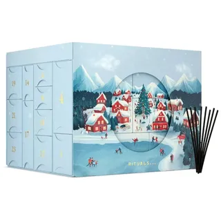 Rituals Adventskalender Rituals Adventskalender Deluxe 2025 (25-tlg), Diorama-Adventskalender & Ersatzsticks für Diffusoren goldfarben|rot|schwarz