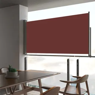 Yolola Seitenmarkise Ausziehbar,Sichtschutz Ausziehbar 80 x 300 cm, Sichtschutz, Freistehend, Sonnenschutz, Blickdicht, Seitenrollo, für Balkon, Terrasse, Garten, Anthrazit