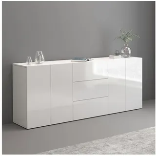 OTTO home Sideboard 200 x 80 x 40 cm Weiß