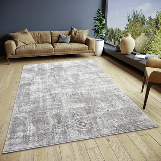 HANSE HOME Style Kurzflorteppich 57 x 90 cm Grau/Beige