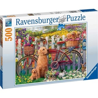 Ravensburger Puzzle 500 Teile Puzzle Ausflug ins Grüne 15036, 500 Puzzleteile