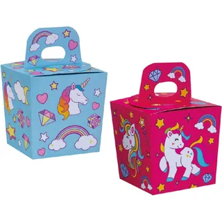 DECORA 0350155 Candy Box Einhorn, Papier