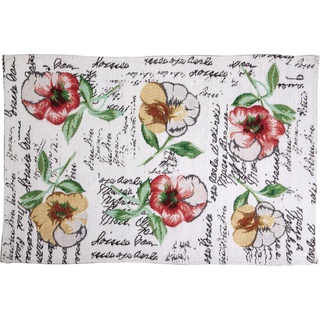 Platzset SPRÜGEL "Blumen" Platzsets Baumwolle-Polyester, bunt Tischwäsche Tischdecken Gobelin