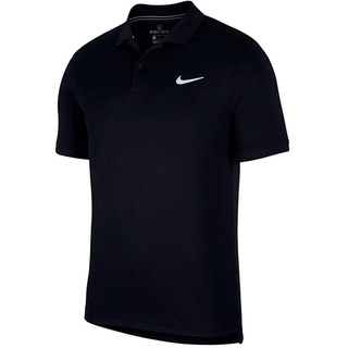 Nike Herren dri-fit team Poloshirt, Schwarz (Black/White), S EU