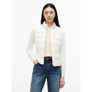 Tommy Hilfiger LW DOWN KNIT MIX JACKET Weiß S