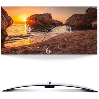 ARTland Sonnenuntergang und Strand 50,0 cm S7LF beige