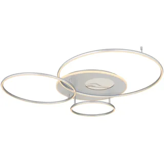 GLOBO Deckenleuchte 1 LED silberfarben