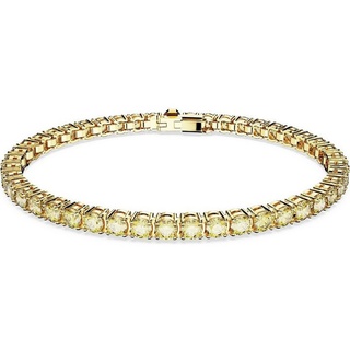 Swarovski Armband Swarovski Damen-Armband Swarovski-Kristall, Damenschmuck goldfarben S