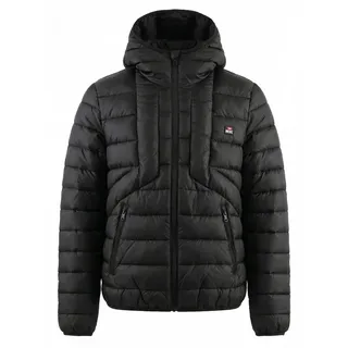 Diesel Steppjacke Übergangsjacke Winterjacke - W-DWAIN-OUTHOOD 900 mit Kapuze, leicht & warm schwarz L (48/50)