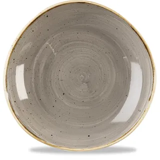 Churchill Stonecast Peppercorn Grey Teller Tief Organi. 26,4cm